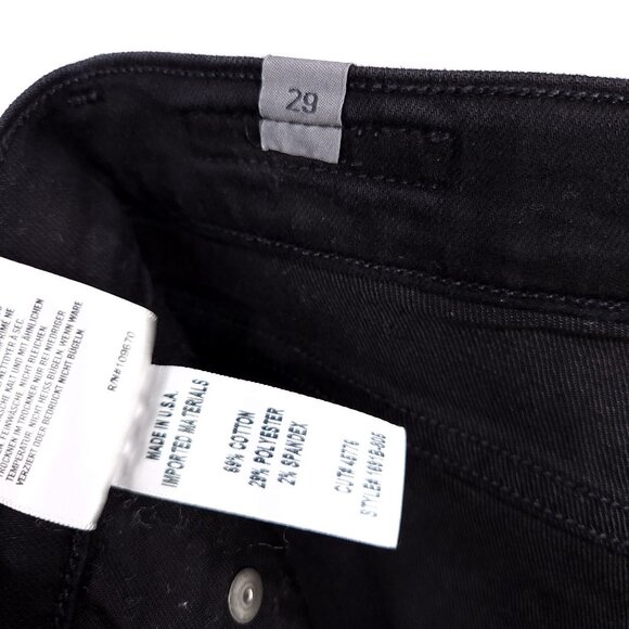 Citizens of Humanity Jeans Rocket High Rise Skinny Size 29 Studded Slit Ankle - Picture 8 of 15